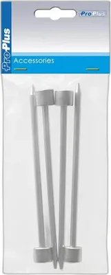 Produktbild von Felsbodenhering 15cm Aluminium 4 Stück im Polybeutel