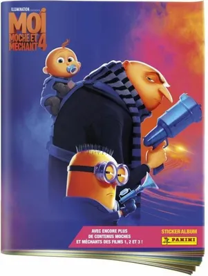 Image de Album d'autocollants - PANINI - Moi, je suis incorrigible - 180 autocollants