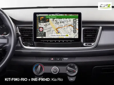 Produktbild von Alpine Einbauset Kia Rio ab 2017 mit CAN-BUS, Lenkradfernbedienung, USB/AUX