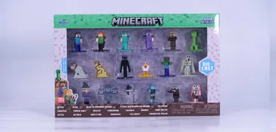 Zdjęcie produktu dla Minecraft - Kolekcjonerski zestaw metalowych figurek seria 12 3265013
