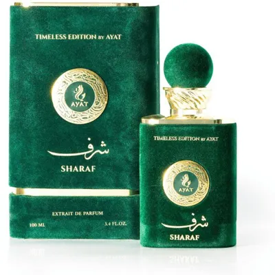 Imagen del producto de Ayat Perfumes Sharaf Eau de Parfum, Edición Timeless, 100 ml