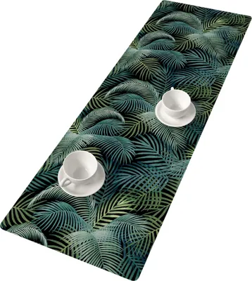 Zdjęcie produktu dla BERTONI filcowy bieżnik, obrus z wzorem ławka dekoracja stołu MALLORCA 115x40 cm