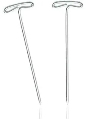 T-Pins aus Stahl, silber, 0,75 x 32 mm, 1 Stück