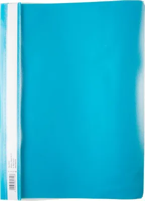 Produktbild von 10 Schnellhefter DIN A4 / PP / extra stark / Farbe: türkis