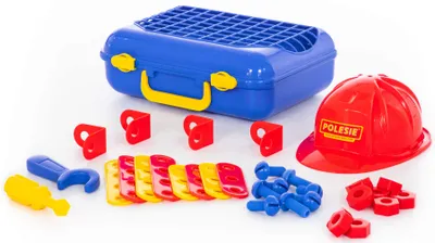 Produktbild von Werkzeugkoffer Kinder Spielzeug mit 31-tlg. Heimwerker Handwerker Werkzeug