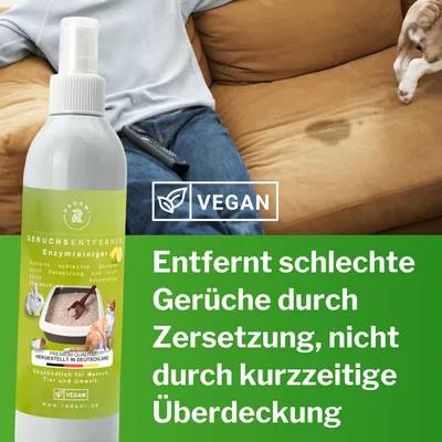 Produktbild von 250ml Tier Geruchsentferner gegen Katzenurin und Tiergerüche Enzymreiniger