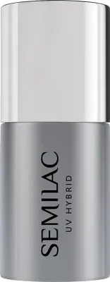 Obrázek produktu pro Semilac | Uv Top Coat - 7 ml - transparentní - vysoký lesk, dlouhotrvající, veganský, odolný proti poškrábání