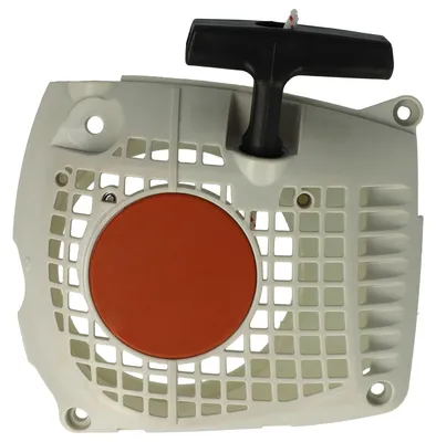 Produktbild von vhbw Seilzugstarter kompatibel mit Stihl MS 251, MS 251C, MS 231, MS 231C Motorsäge - Starter, 15,6 x 15,4 x 3,7 cm Rot Schwarz Weiß