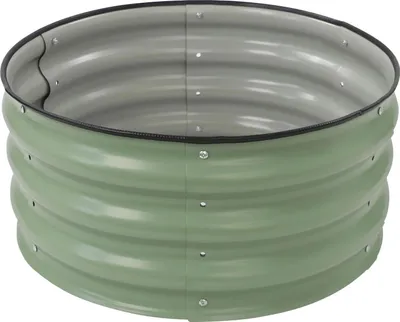 Produktbild von Hochbeet - Pflanzkasten aus Metall - 61 x 61 cm - 6 Segmente - Metalllegierung - Grün
