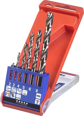 Produktbild von kwb COBALT Spiralbohrer Kassette 2-8 6-tlg
