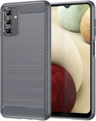 Produktbild von König Design Hülle kompatibel mit Samsung Galaxy A04s Kunststoff Soft Handyhülle - Handy Case Grau