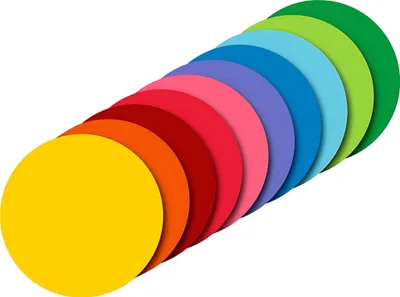 Produktbild von Faltblätter rund uni Ø 15 cm 4005329115424
