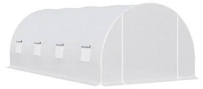 Zdjęcie produktu dla Greenhouse Duża Szklarnia Foliowa, 600X300X200Cm, Do Roślin I Warzyw, Odporna Na Warunki Atmosferyczne