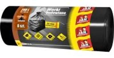 Immagine prodotto di Secchio da cantiere JAN WOR LD 240L nero