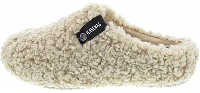 Produktbild von Verbenas York Curly Hausschuh Beige in Gr. 37