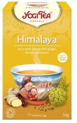 Obrázek produktu pro Yogi Tea®Ajurvédský čaj Himalaya (17ks), 26256