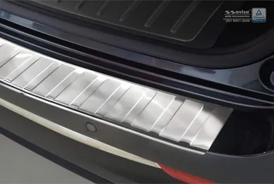 Obrázok produktu pre Chránič hrany kufra VW Tiguan 2016- (tmavý, chróm)