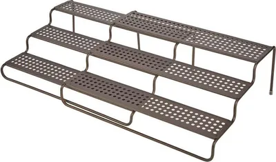 Produktbild von mDesign Gewürzregal Regal Küchenschrank Organizer Aufbewahrung Metall Bronze