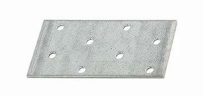 Immagine prodotto di Alberts 847074 Raccordo piatto, zincato sendzimir, 80 x 40 mm, set da 25