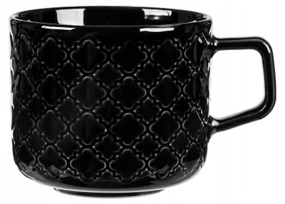 Produktbild von LUBIANA Marrakesz Tasse 250ml Schwarz Porzellan