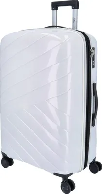 Produktbild von DYX 4 Rollen Koffer L 76 cm Dubai weiß : weiß Farbe vom Hersteller: weiß