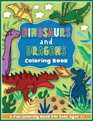 Produktbild von Dinosaurs and Dragons Coloring and Workbook