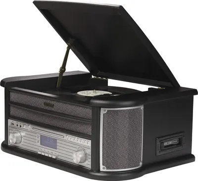 Productafbeelding van Denver MRD-51 Retro Radio met DAB, CD-speler en platenspeler