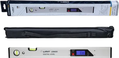 Obrázek produktu pro Digitální magnetická vodováha s kufříkem LIMIT LDD600
