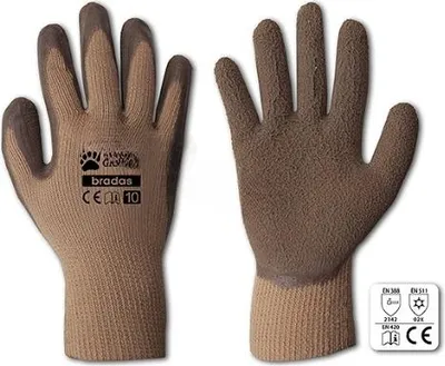 Produktbild von Bradas RWG10, Baumwolle, Latex, Grau, Unisex, 1 Paar(e)