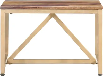 Produktbild von vidaXL Beistelltisch 60x60x40 cm Massivholz