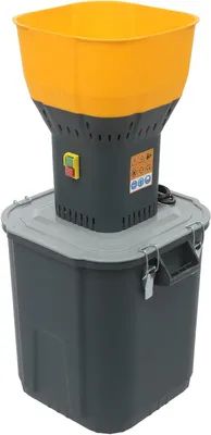 Zdjęcie produktu dla Elektryczna młyn do zbóż o mocy 1300W, młyn do ziaren i pasz z wiadrem o pojemności 45 litrów, szybki młyn do zbóż ze stali nierdzewnej, wysokowydajne młynki do przypraw, idealne do mielenia zbóż, kukurydzy, słomy i pasz