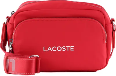 Immagine prodotto di LACOSTE borsa a tracolla borsa a tracolla Active Nylon Crossover Bag Pompier Blanc rosso