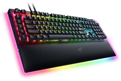 Image de Razer BlackWidow V4 Pro DE-Layout, Interrupteur vert (RZ03-04680400-R3G1)
