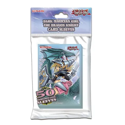 Produktbild von Yu-Gi-Oh! - Dark Magician Girl the Dragon Knight - Kartenhüllen (50 Hüllen)