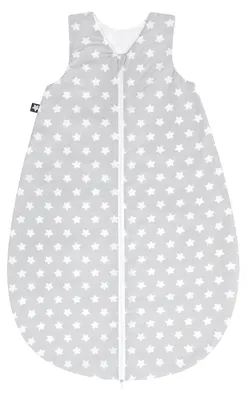 Produktbild von Julius Zöllner Schlafsack Sommerschlafsäckchen Sterne grau 70 cm