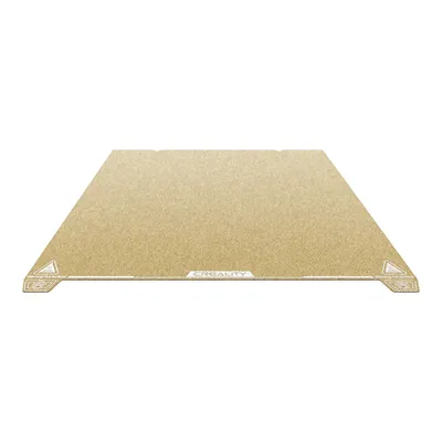 Produktbild von Creality Golden PEI Bauplatte für Ender-3 V3 Plus/ K1 Max 3D Drucker 315310mm Flexible Federstahl Druckplattform Ausgezeichnete Hitzebeständigkeit?Hohe Festigkeit & Verschleißfestigkeit und leicht zu entfernen Modell
