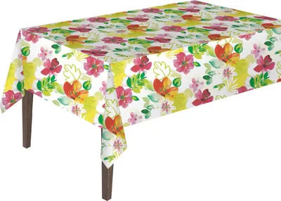 Produktbild von PVC Wachstuch Blumen Blüte abwischbar Wachstuchtischdecke 140 x 200 - 32554-Blumenfeld