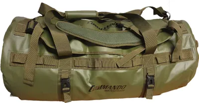 Produktbild von Wasserdichte Reisetasche Duffelbag Carry On 100l oliv 85x42x30cm mit Rucksackfunktion