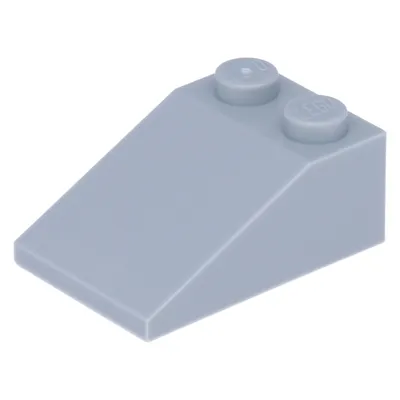 Image de LEGO® 3x2 Tuiles Gris clair pour toit - 3298 NOUVEAU  Quantité 50x