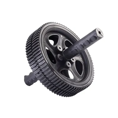 Produktbild von Matchu Sports Bauchmuskeltrainer Ø 15cm - Bauchroller - Ab Wheel - Bauchtrainer Rolle