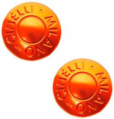 Image de Cinelli Anodized Bouchons de guidon Orange Orange One Size
