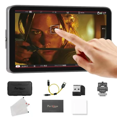 Produktbild von Kamera-Monitor Feldmonitor Videomonitor - 7 Zoll - Touch-Fokus - 4K HDMI - 1000 nits