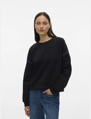 Zdjęcie produktu dla Vero Moda 10333544_2161_1214753_65, Bluza, Damski, Czarny, M, 1 szt., Wash with similar colors, Line dry in the shade