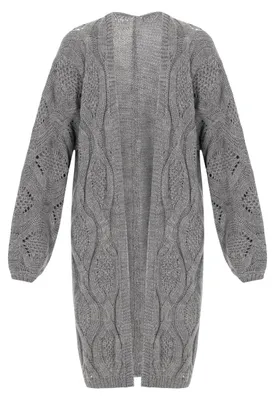 Image de Gilet en maille pour femmes Albée - Gris mélangé.
Gilet en maille pour femmes Albée - Gris mélangé, taille M/L