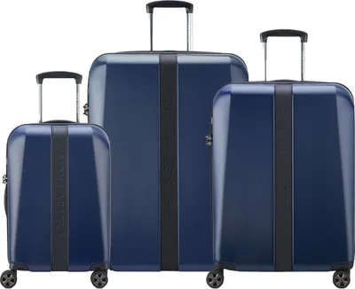 Produktbild von DELSEY PARIS Promenade Hard 2.0 Expandable 4 Double Rolls Trolley L / M / S L Navy Blue dunkelblau 77cm