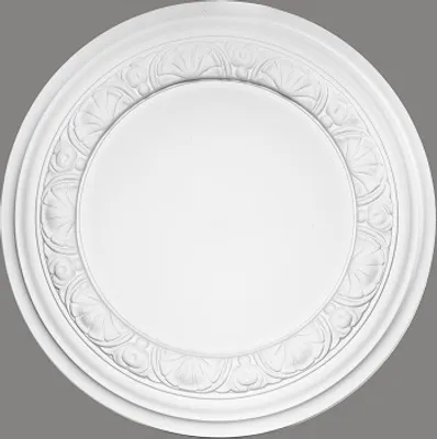 Produktbild von Mardom Rosette B3014 Profoam 320 x 40 x 320 mm Weiß Stuckrosette Deckenrosette Rund
