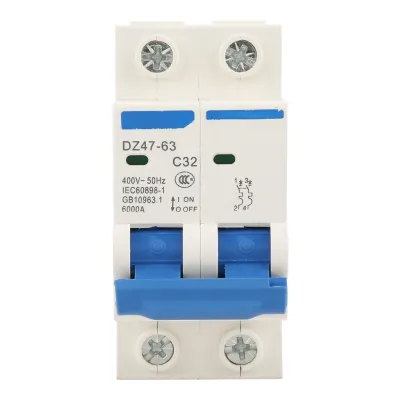 Obrázek produktu pro DZ47-63 2pólový 32A miniaturní jistič 220/380V