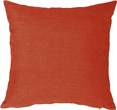 Produktbild von Kissenbezug 80x80 cm terracotta Struktur Leinenoptik Kissenhülle für Dekokissen