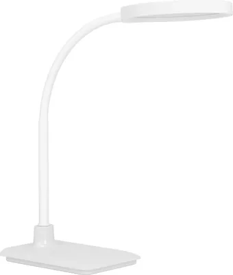 Obrázek produktu pro EGLO LED stolní lampa Lauro, noční lampička s dotykovým ovládáním a stmíváním, stolní lampa pro psací stůl, plastová lampa, teplá bílá až studená bílá, výška 36 cm