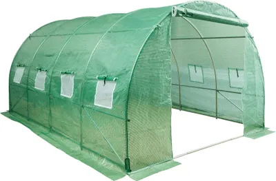 Obrázok produktu pre Kondela Záhradný fóliovník Felko Typ 2 250x400x200 cm - zelená